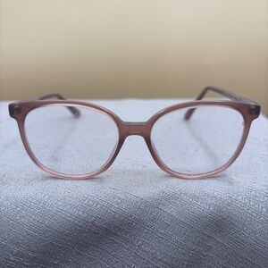 Enhance Rose Eyeglass Frames Women Medium Mauve Pink Excellent Dark Academia